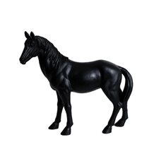 Staty Häst L30 svart