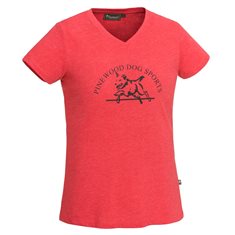 T-shirt Dog sports Dam  Raspberry red mel