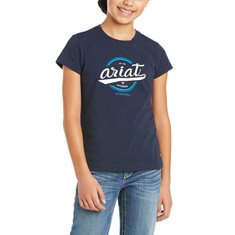 T-shirt Youth Authentic logo Navy