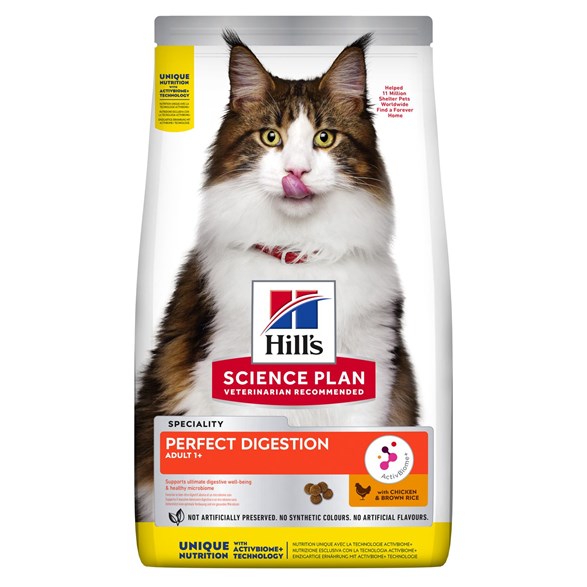 Hill`s katt adult Perfect Digestion kyckling