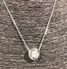 Halsband Kort Silver