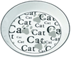 Keramikskål Katt 16Cm Cat & Tass