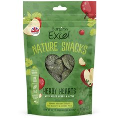 Kaningodis Excel Natures Herby Hearts 60g