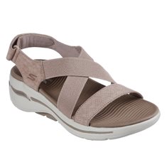 Sandal Women Go Walk Arch Fit  Taupe