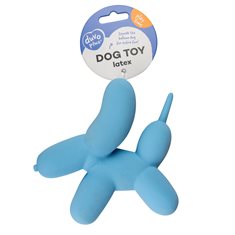 Hundleksak latex Ballongdjur Terrier Blå