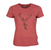 T-shirt Red Deer W  Rusty Pink