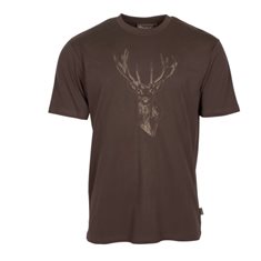 T-shirt Red Deer  Suede Brown