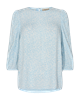Top Elsie Flower  Chambray Blue Mix