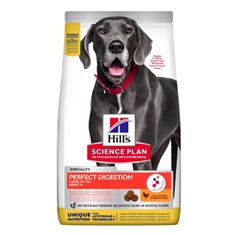Hills Canine Adult Perfect Digestion Large Breed with Chicken & Brown Rice NYHET