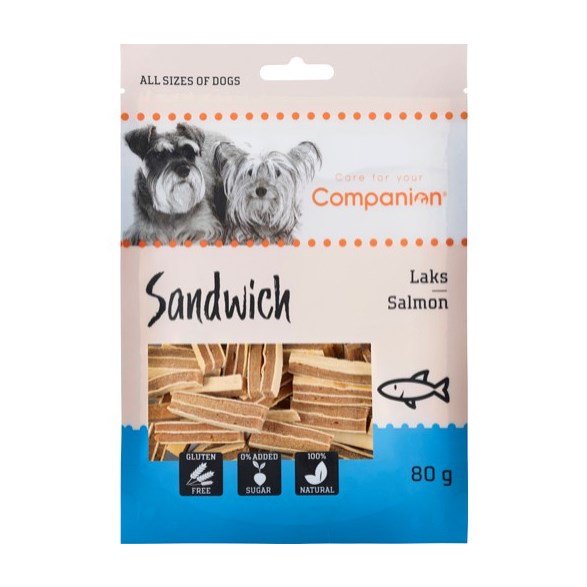 Hundgodis Companion Sandwich 80gr