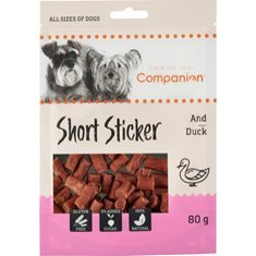 Hundgodis Companion Short Duck Sticks 80gr