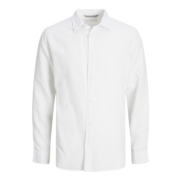 Skjorta Layne Linen Bright white
