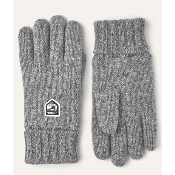 Handske Basic Wool Grey
