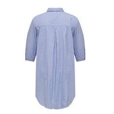 Skjorta Viggis long Dazzling Blue/White