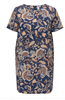 Klänning Luxiva  Twilight Blue Paisley