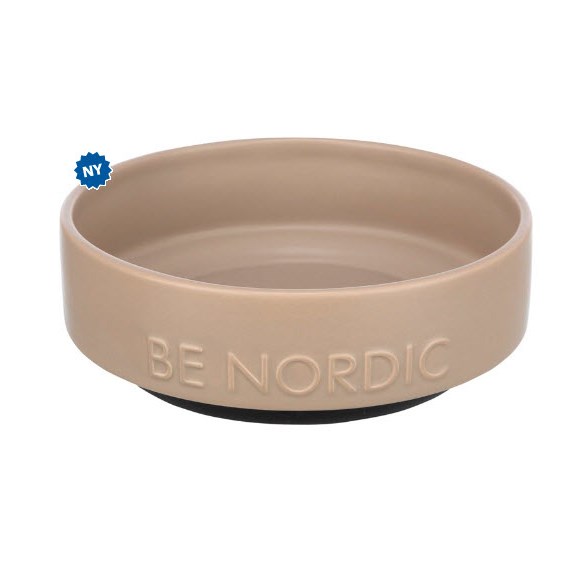 Keramikskål Be Nordic Keramik/gummi 0,5L Beige