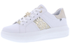 Sneakers W1202-82 Sparkle/Goldsilber