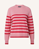 Tröja Freya Cotton/Cashmere Pink/Red Stripe