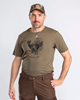 T-Shirt Roe Deer Olive