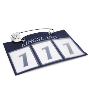 Nummerlapp Classic Kl Navy 2-Pack
