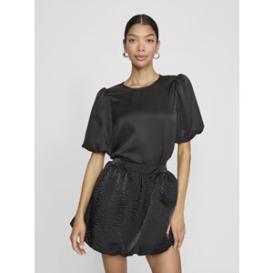 Viellette 2/4 Satin Puff Top - Noos