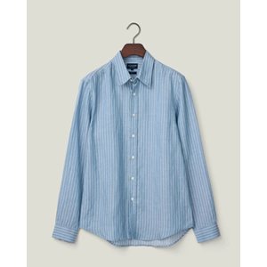 Skjorta Classic Hemp Blue/White Stripe
