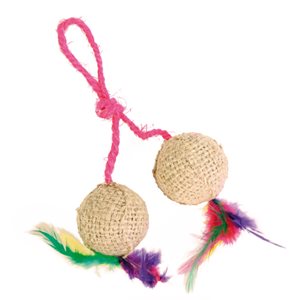 Kattleksak 2 Bollar På Rep Jute 4,5Cm