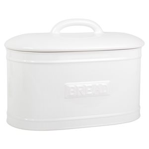 Brödbox Oval Vit