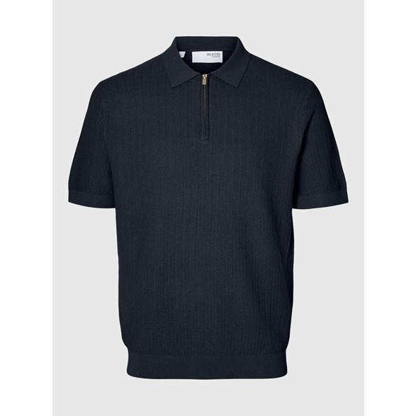 Piké Cran Knit Structure Half Zip
