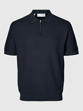 Piké Cran Knit Structure Half Zip