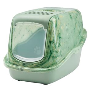Kattlådehus Nestor Marble Amazon/Botanic