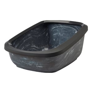 Kattlådehus Aseo Jumbo Antazit/Marblewhite