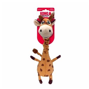 Hundleksak Kong Shakers Giraffe