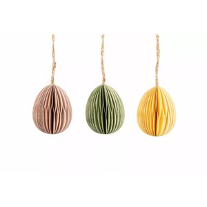 Pappersägg Färg Mix 3-Pack