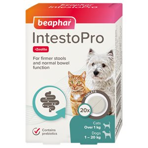 Intestopro Tabletter Hund/Katt <20Kg 20 Tabl