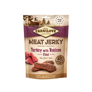 Hundgodis Cl Jerkey Turkey&Venison Fillet