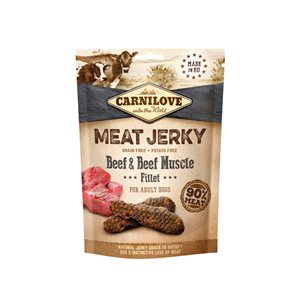 Hundgodis Cl Jerkey Beef&Beef Muscle Fillet