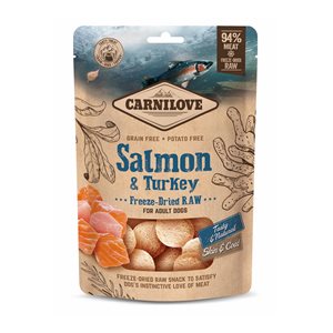 Hundgodis Cl Freeze-Dried Raw Snacks Salmon&Turkey