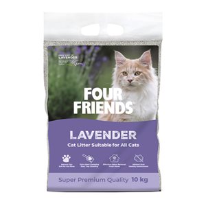 Fourfriends Kattsand Lavender 10Kg