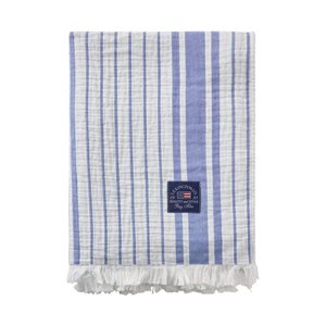 Striped Organic Cotton Throw