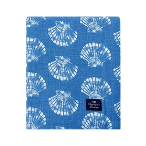 Shell Printed Organic Cotton Tablecloth