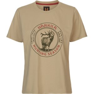 Härkila Stag Badge S/S T-Shirt Dam