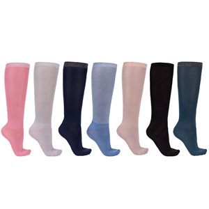 Knee Stockings Week Collection 7-P