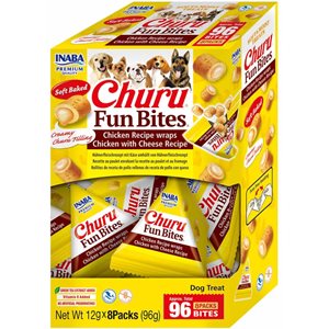 Churu Dog Fun Bites Chicken/Cheese 8St