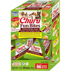 Churu Dog Fun Bites Chicken/Pumpkin 8St