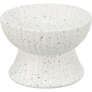 Matskål Upphöjd Keramik 0,2Lit 13Cm Vit