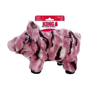 Hundleksak Kong Low Stuff Stripes Pig 16,5X26,5X7,5Cm