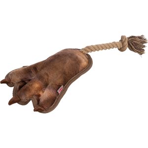 Hundleksak Djurtass På Rep Plysch 35Cm