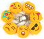 Emoji Plush Nyckelring