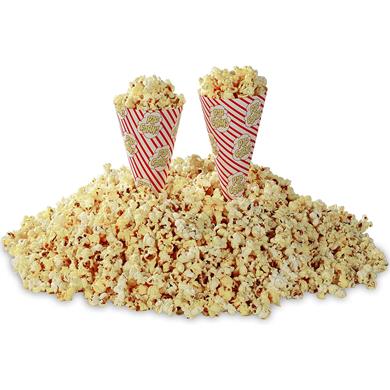 Popcorn, bägare/strutar